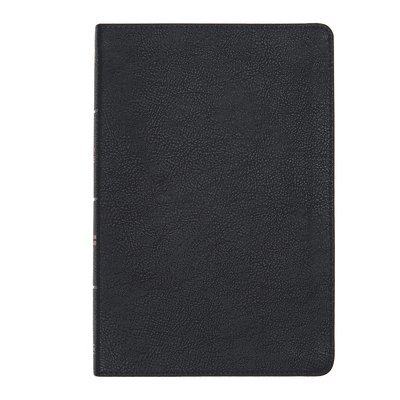 Csb Bibles By Holman - CSB Large Print Thinline Bible, Black LeatherTouch, Inbunden
