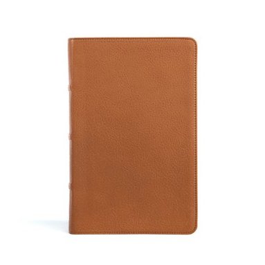 bokomslag CSB Single-Column Personal Size Bible, Saddle