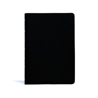 Holman Bible Publishers - KJV Large Print Thinline Bible, Black Genuine Leather, Inbunden