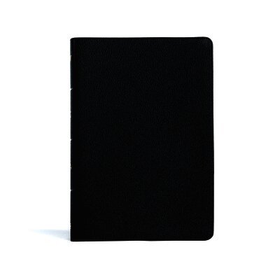 Holman Bible Publishers - KJV Large Print Thinline Bible, Black Genuine Leather, Inbunden