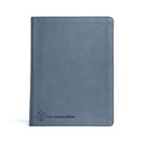 bokomslag CSB Life Counsel Bible, Slate Blue LeatherTouch, Indexed