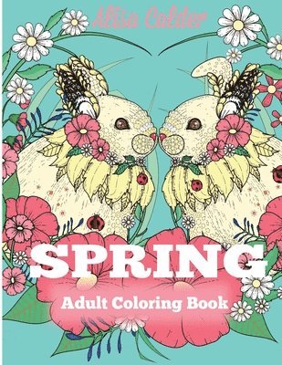 Spring Adult Coloring Book 1