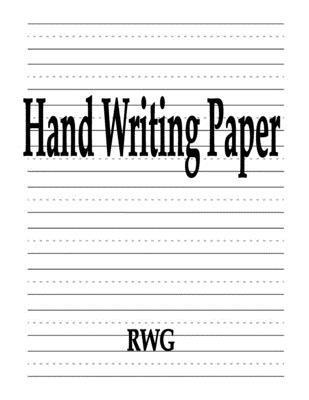 bokomslag Hand Writing Paper