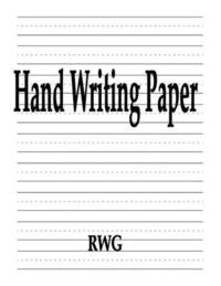 bokomslag Hand Writing Paper