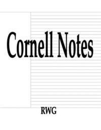 bokomslag Cornell Notes