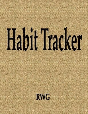 Rwg - Habit Tracker, Häftad