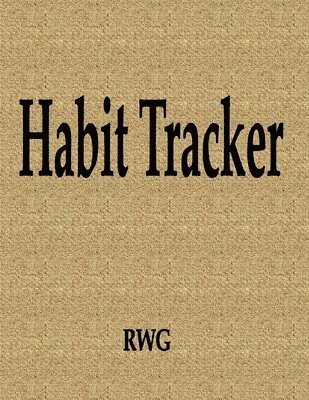 Rwg, RWG, - Habit Tracker, Häftad