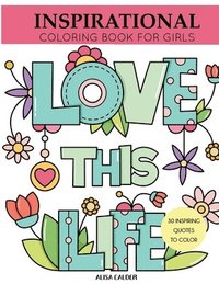 bokomslag Inspirational Coloring Book for Girls