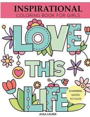 Inspirational Coloring Book for Girls 1