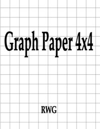 bokomslag Graph Paper 4x4