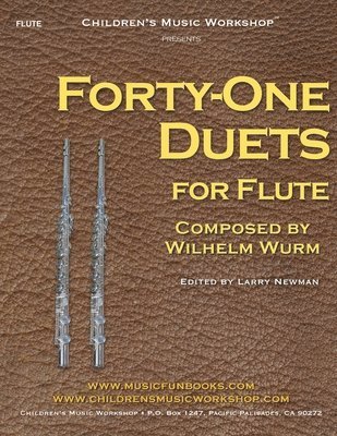 bokomslag Forty-One Duets for Flute: by Wilhelm Wurm