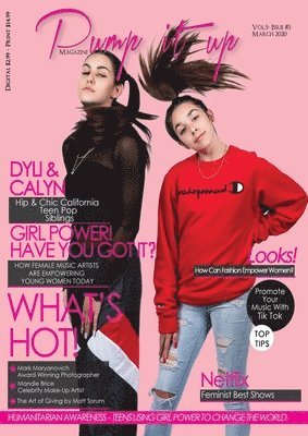 bokomslag Pump it up Magazine - Calyn & Dyli - Hip and chic California teen pop siblings