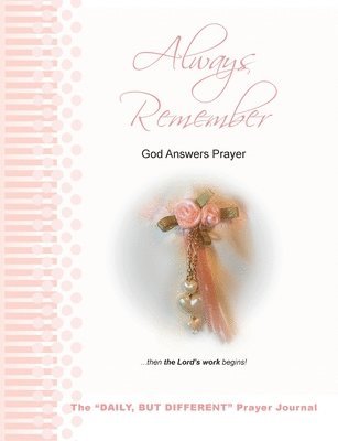 Always Remember God Answers Prayer... then the Lord's Work Begins! 1