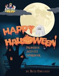 bokomslag Happy Halloween Preschool Activity Workbook