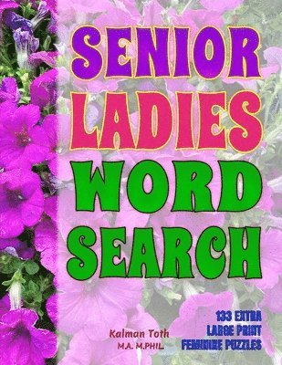 Senior Ladies Word Search 1