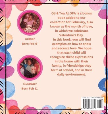 Emily Afo, Paulena Afo - Oli & Toa ALOFA, Inbunden