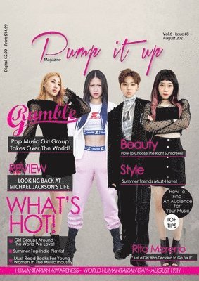 Pump it up Magazine - K-Pop Sensation RUMBLE G - August 2021 1