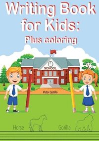 bokomslag Writing Book For Kids Plus Coloring