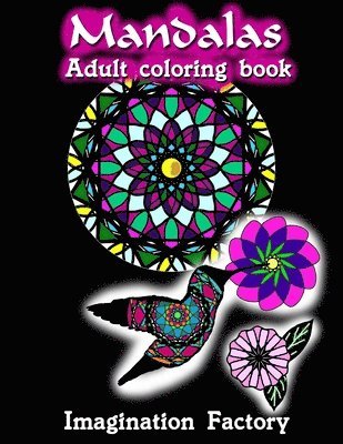 bokomslag Mandalas adult coloring book