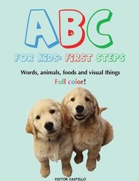 bokomslag ABC For Kids (Words, animals, foods and visual things).