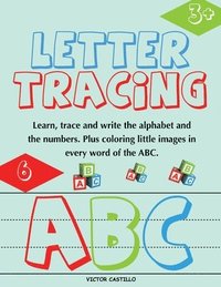 bokomslag Letter Tracing and Numbers ABC