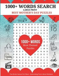 bokomslag 1000+ Words Search Large Print - Best Mother's Day Puzzles