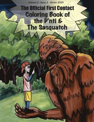 bokomslag Coloring Book of the P'nti & The Sasquatch