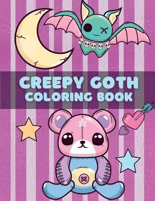 bokomslag Creepy Goth Coloring Book