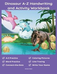 bokomslag Dinosaur A-Z Handwriting And Activity Workbook