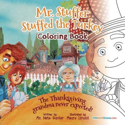 Mr. Stuffer Stuffed the Turkey Coloring Book 1