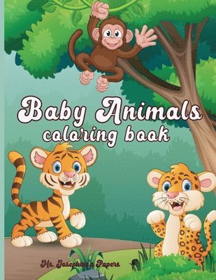 bokomslag Baby Animals Coloring Book