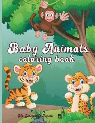 Baby Animals Coloring Book