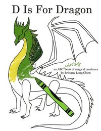 bokomslag D Is For Dragon Coloring Book