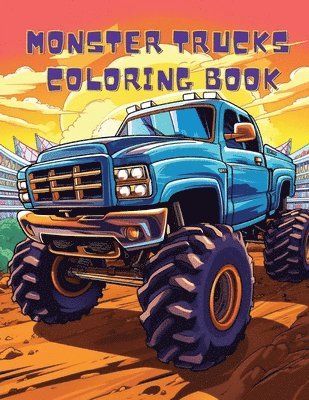 Monster Trucks Coloring Book 1