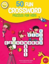 bokomslag 50 fun crossword puzzles for kids
