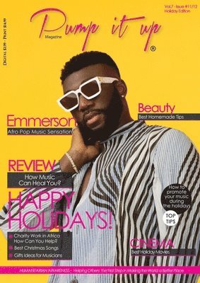 bokomslag Pump it up Magazine - Emmerson Afro-Pop Multiple Award Winning Singer From Sierra Leone