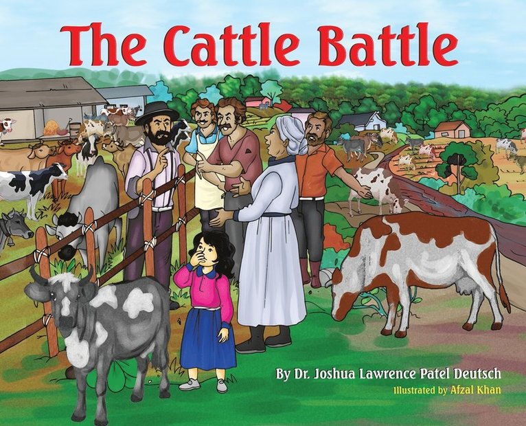 Joshua Lawrence Patel Deutsch, Lawrence Patel Deutsch, Dr. Joshua - Cattle Battle, Inbunden