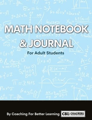 Math Notebook and Journal For Adult Students 1