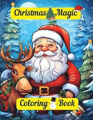 bokomslag Christmas Magic Coloring Book