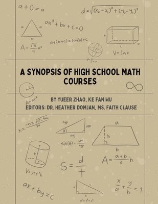 bokomslag Synopsis of High School Math Courses
