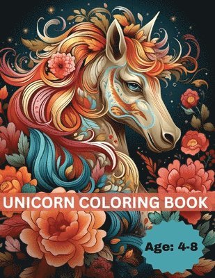 bokomslag Unicorn Coloring Book