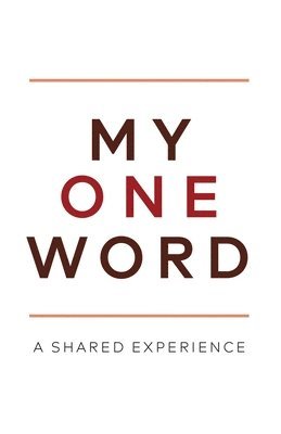 bokomslag My One Word