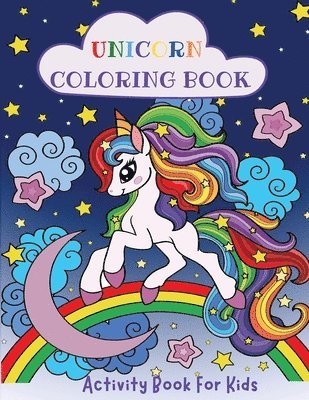 bokomslag Unicorn Coloring Book