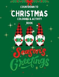 bokomslag Countdown To Christmas Coloring & Activity Book for Kids