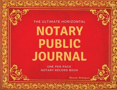bokomslag Ultimate Notary Public Journal
