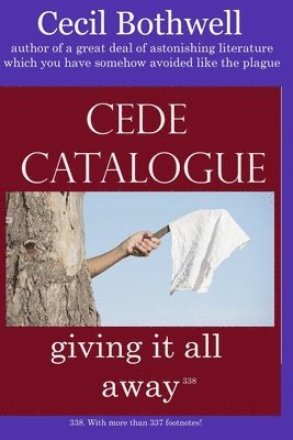 Cede Catalogue: giving it all away 1