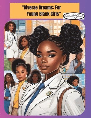 bokomslag &quot;Inspiring Black Girls to Shine&quot; Coloring Book