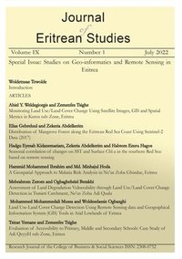 bokomslag Journal of Eritrean Studies [Vol. IX No. 1, 2022]
