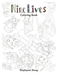bokomslag Nine Lives Coloring Book