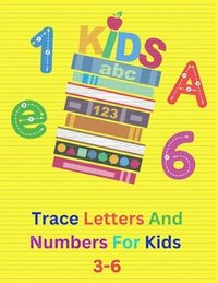 bokomslag Trace Letters And Numbers For Kids 3-6